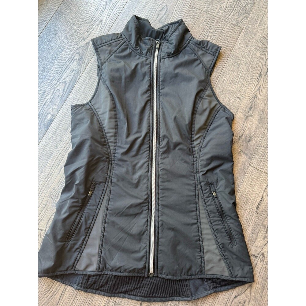 Athleta Polartec Alpha Slice Vest Black Women’s XS